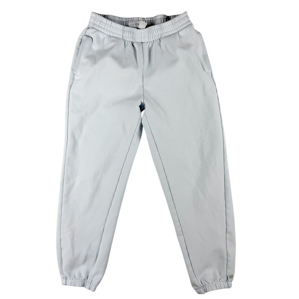 Athleta Girl Light Blue Fleece Jogger Sweatpants Girls Size Large 12